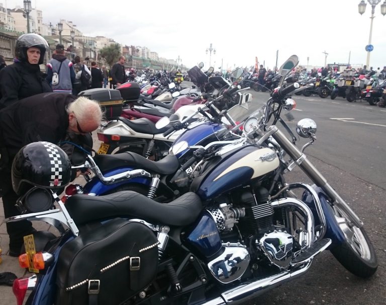 A Burn Up With A Bird On My Bike Is What I Like – Brighton Burn Up ’16